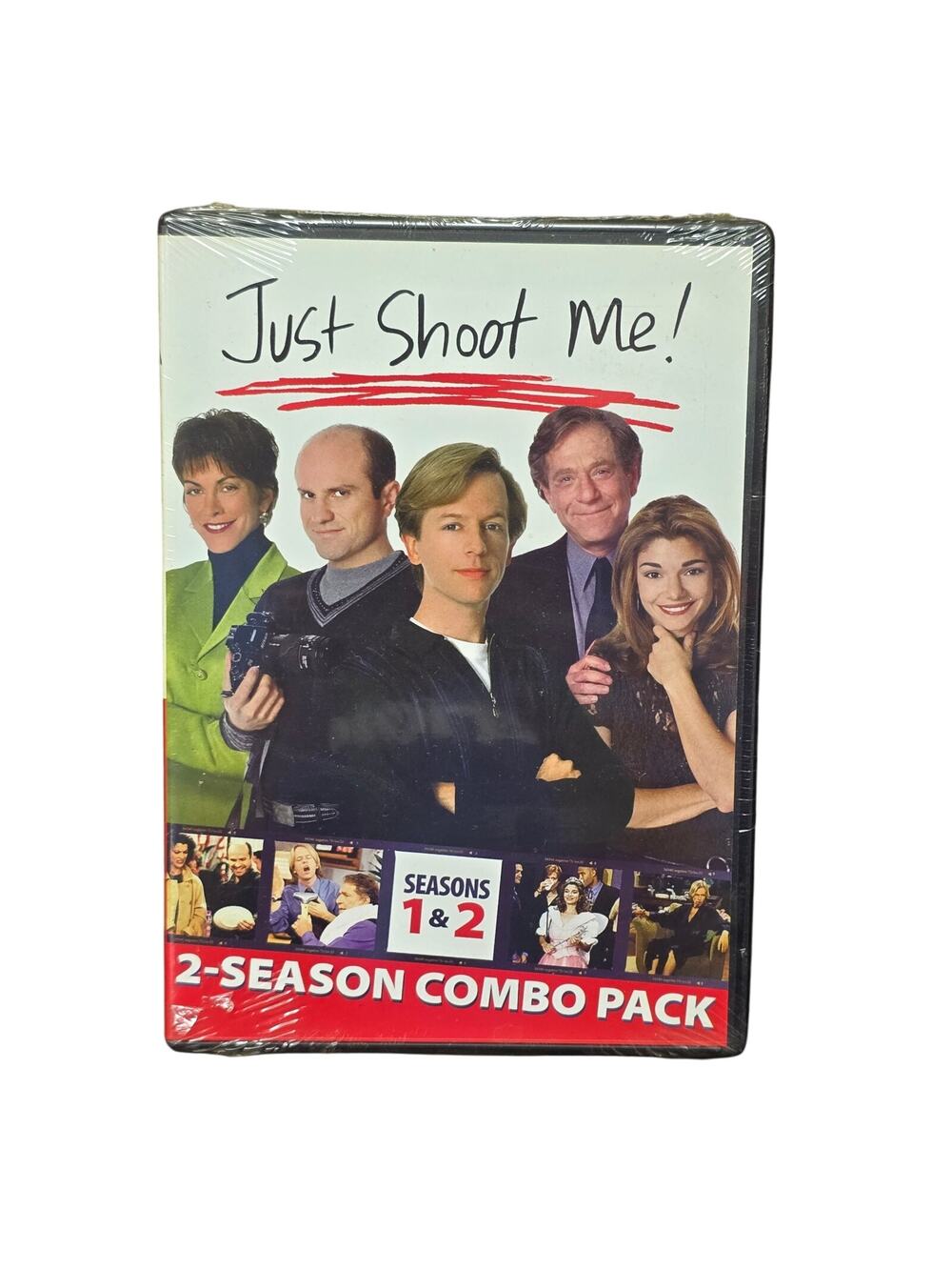 NBC American Sitcom Just Shoot Me - Seasons 1 & 2 DVD 3 Disc Set 2014 NEW